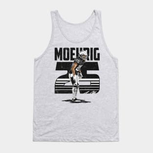 Tre'von Moehrig Las Vegas Number Bars Tank Top